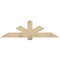 Ekena Millwork Kennewick Rough Sawn Timber Gable Bracket, Douglas Fir, 72"W x 21"H x 2"D x 6"F, 7/12 Pitch GBW072X21X0206KEN00RDF - alternate 1